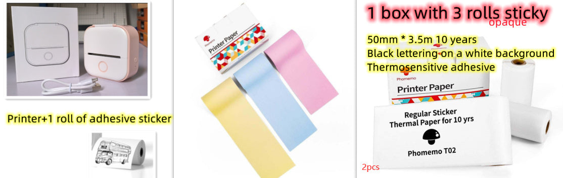 Mini Printer inkless