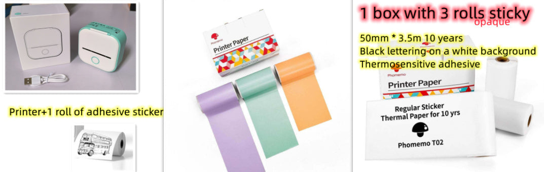 Mini Printer inkless