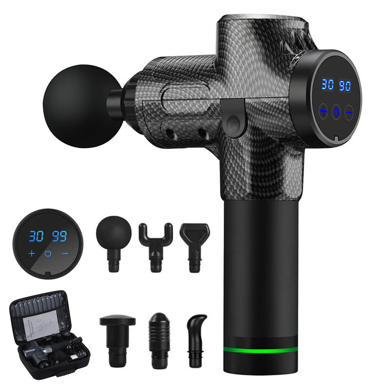 Brushless motor electric massager designed for relieving muscle soreness and promoting relaxation.
