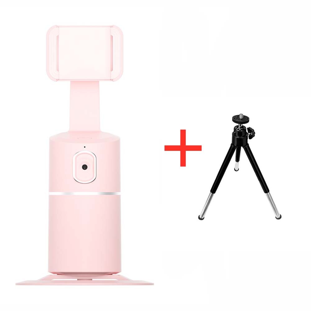 AI Face Tracking Phone Mount – 360° Smart Auto-Tracking Holder