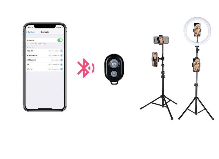 Versatile Ring Light: Model S26+160 offers adjustable brightness and a rotatable design for flexible use.