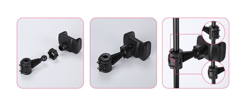 Ring Light for Mobile Phones: Easily adjust the Ring Light to suit any mobile phone setup.