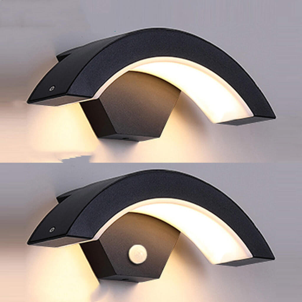 Energy-efficient LED wall light with 15 COB bulbs, offering 980 lumens of brightness, available in 12W, 15W, and 24W options.
