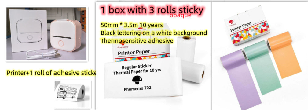 Mini Printer inkless