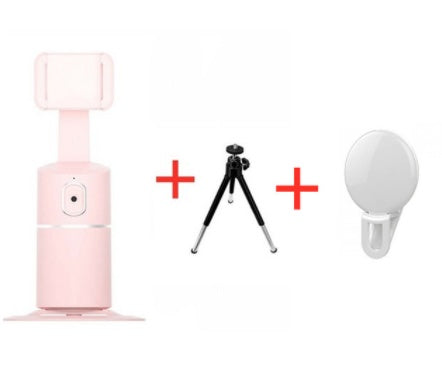 AI Face Tracking Phone Mount – 360° Smart Auto-Tracking Holder