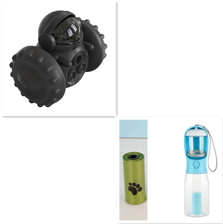 Durable robot tumbler toy designed for Cat And Dog Food to encourage slow feeding.