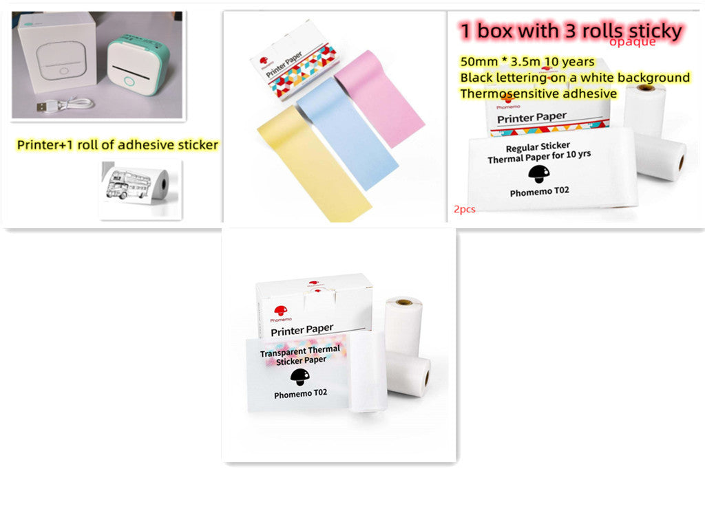 Mini Printer inkless