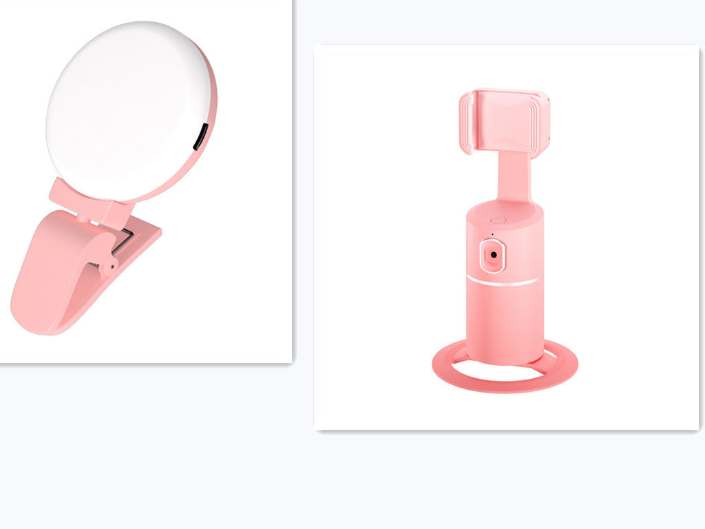 AI Face Tracking Phone Mount – 360° Smart Auto-Tracking Holder