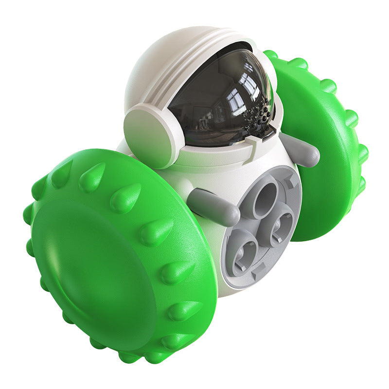 Non-toxic ABS robot toy filled with Cat And Dog Food for pets' gastrointestinal health.