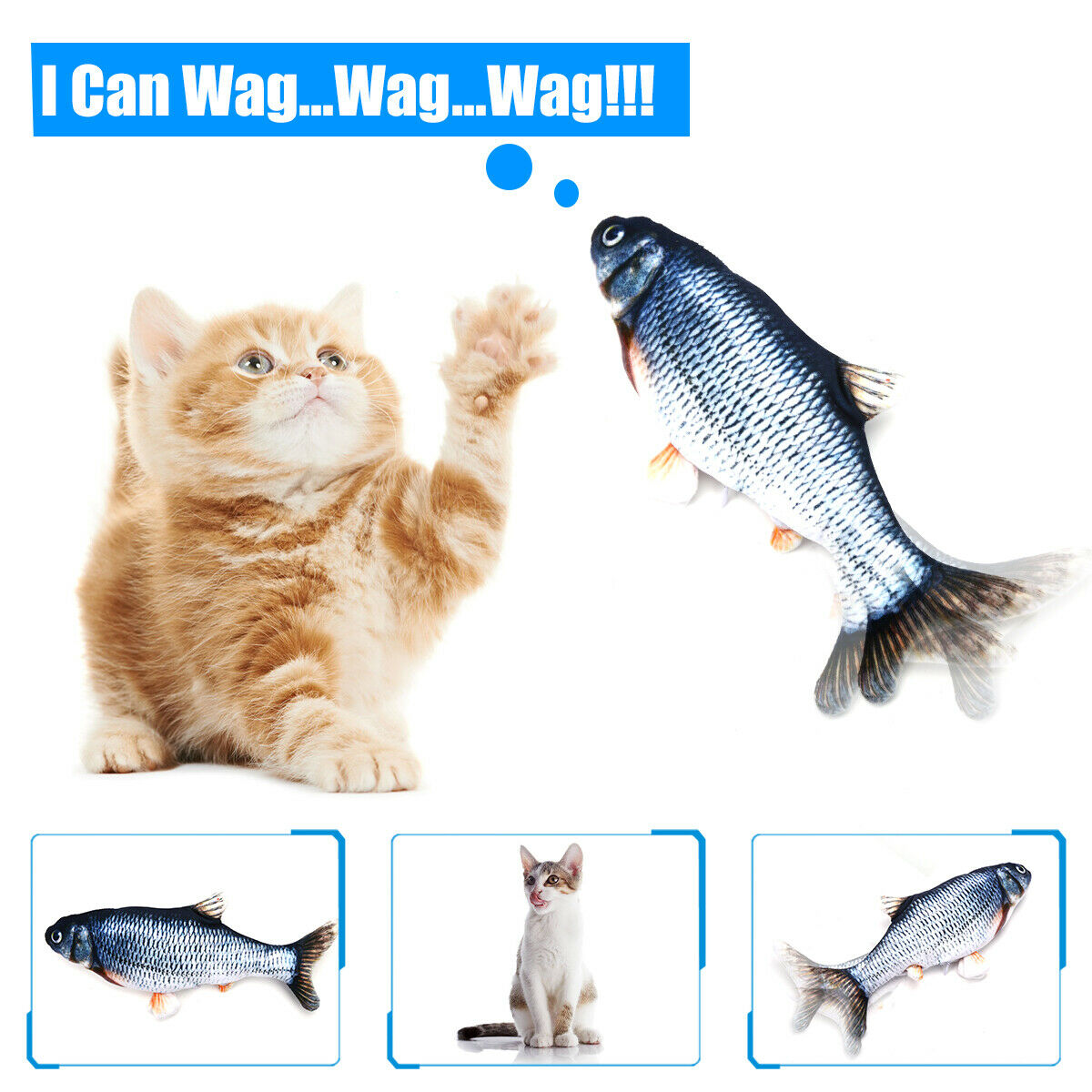 Pet Soft Electronic Fish