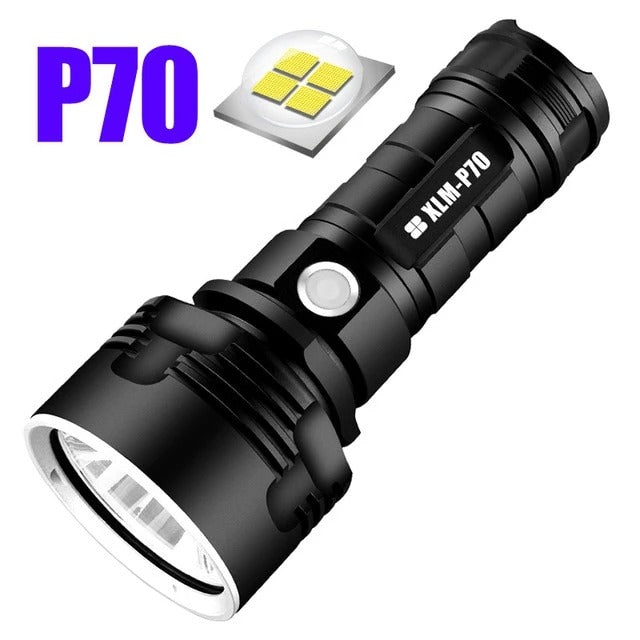 The ultimate flashlight for outdoor enthusiasts, with ultra-bright LED light.