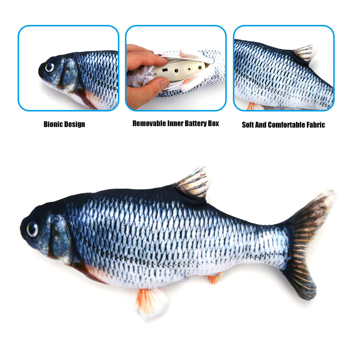 Pet Soft Electronic Fish