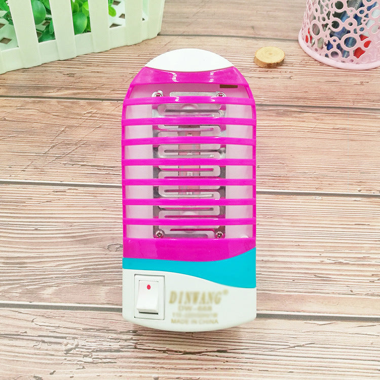 The LED light is electrically charged to attract and quickly eliminate mosquitoes in your space.