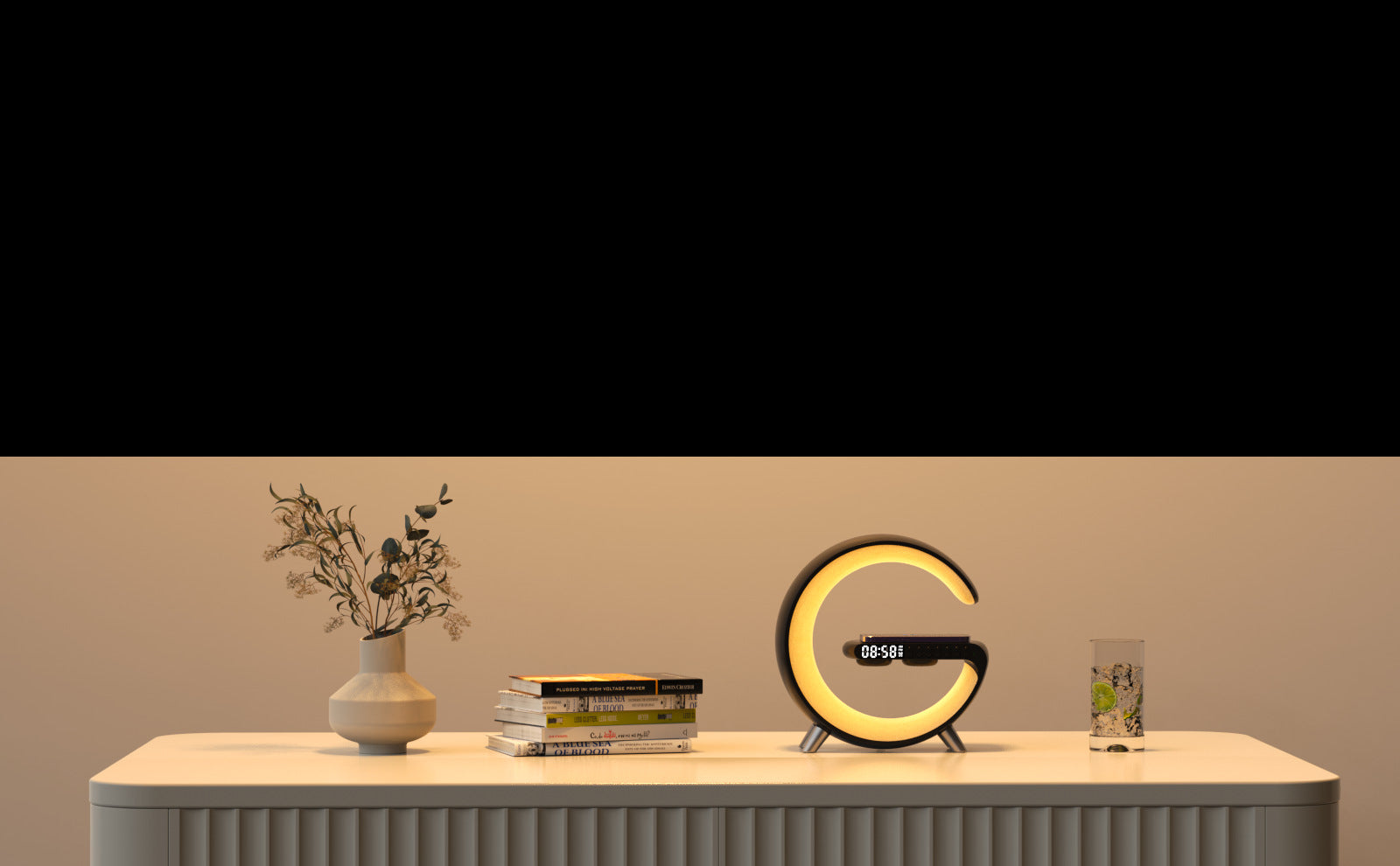 Smart Lamp includes an integrated alarm function.