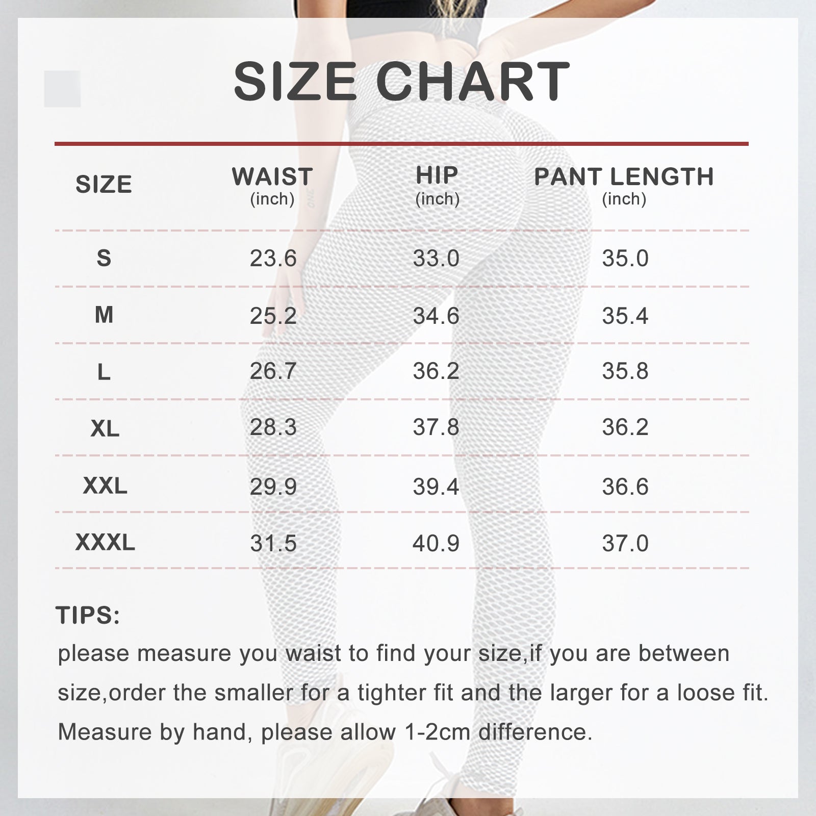 Comfortable TIK Tok leggings with a tummy-tuck waistband for a streamlined silhouette.
