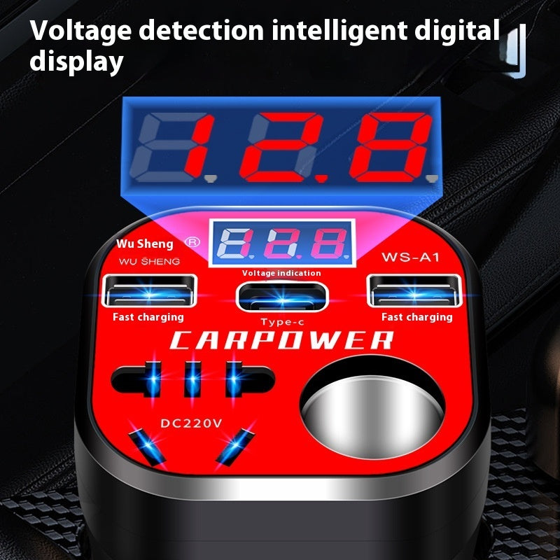 Car Inverter 12V24V: High-efficiency design ensures optimal power conversion for all your devices.