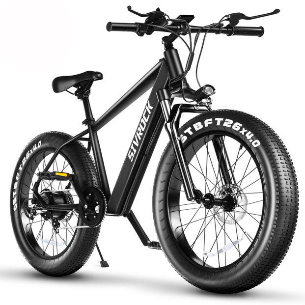 Sivrock electric bike with fat tires, suitable for all terrains.