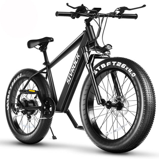 Sivrock electric bike with fat tires, suitable for all terrains.