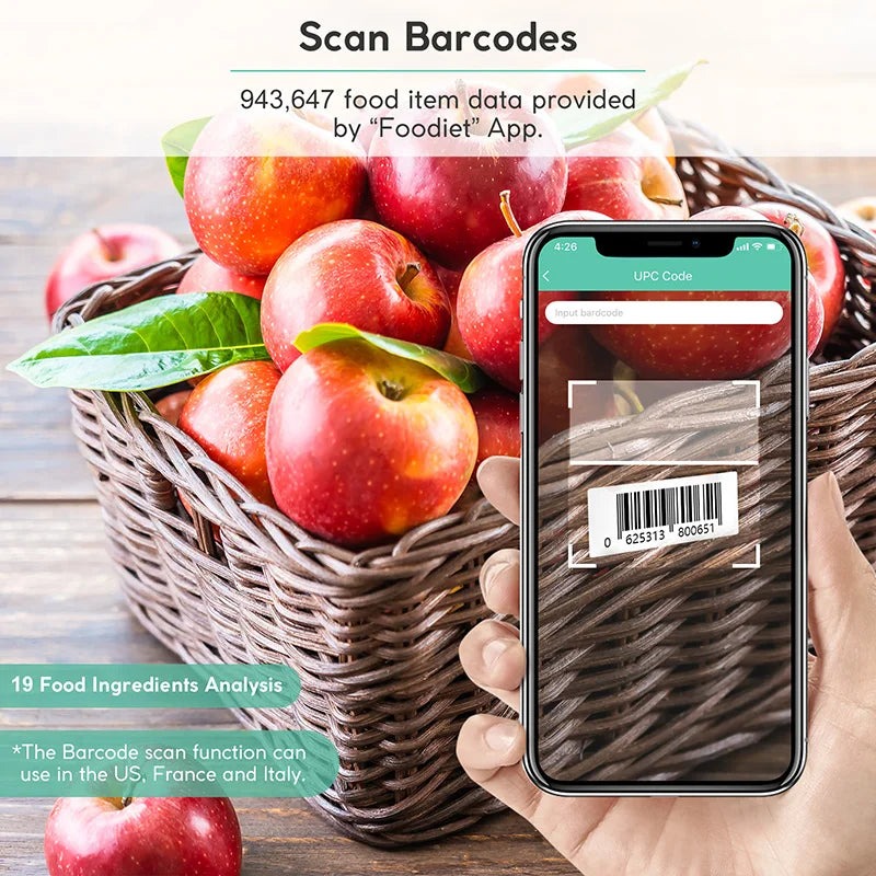 Smart Nutrition Kitchen Scale