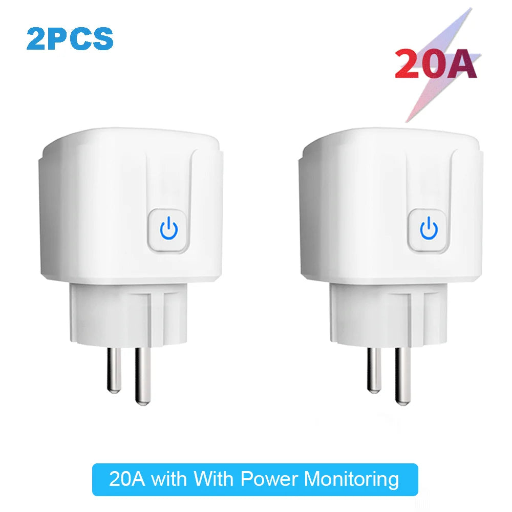 Tuya WiFi Smart Plug with Power Monitor