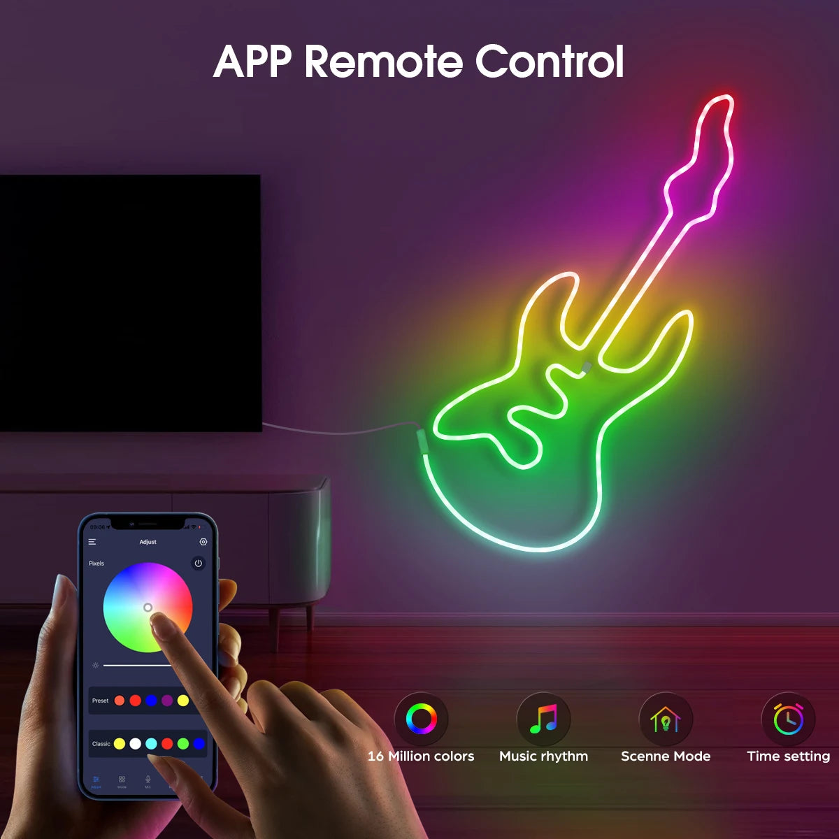 RGBIC LED Neon Rope Light