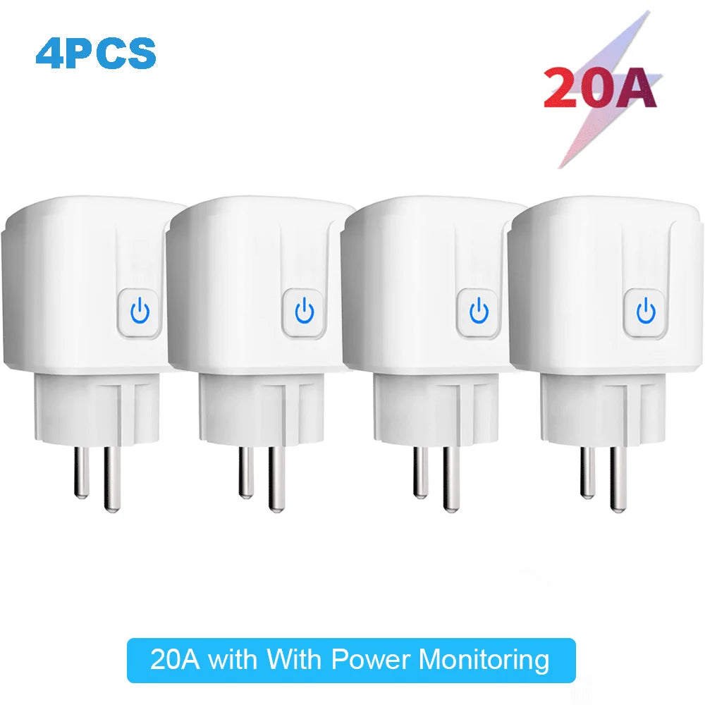 Tuya WiFi Smart Plug with Power Monitor