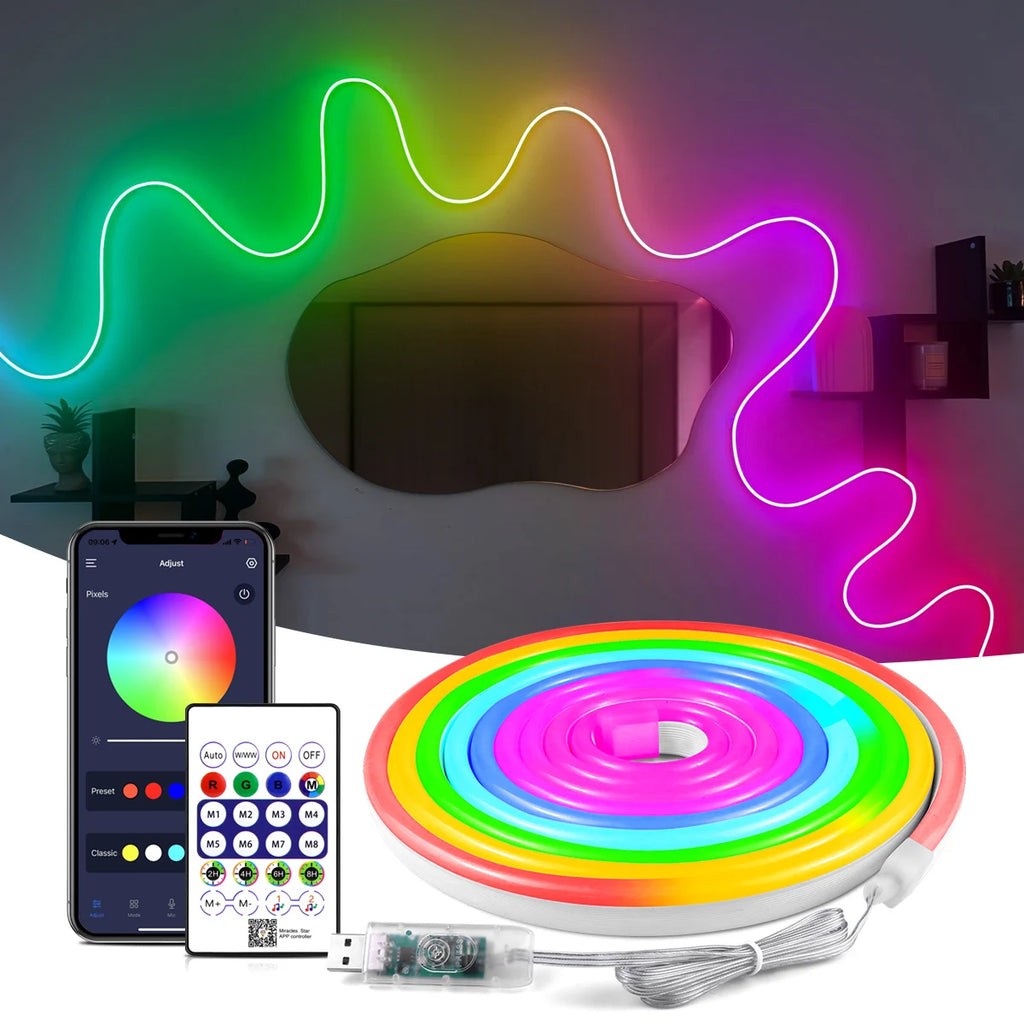 RGBIC LED Neon Rope Light