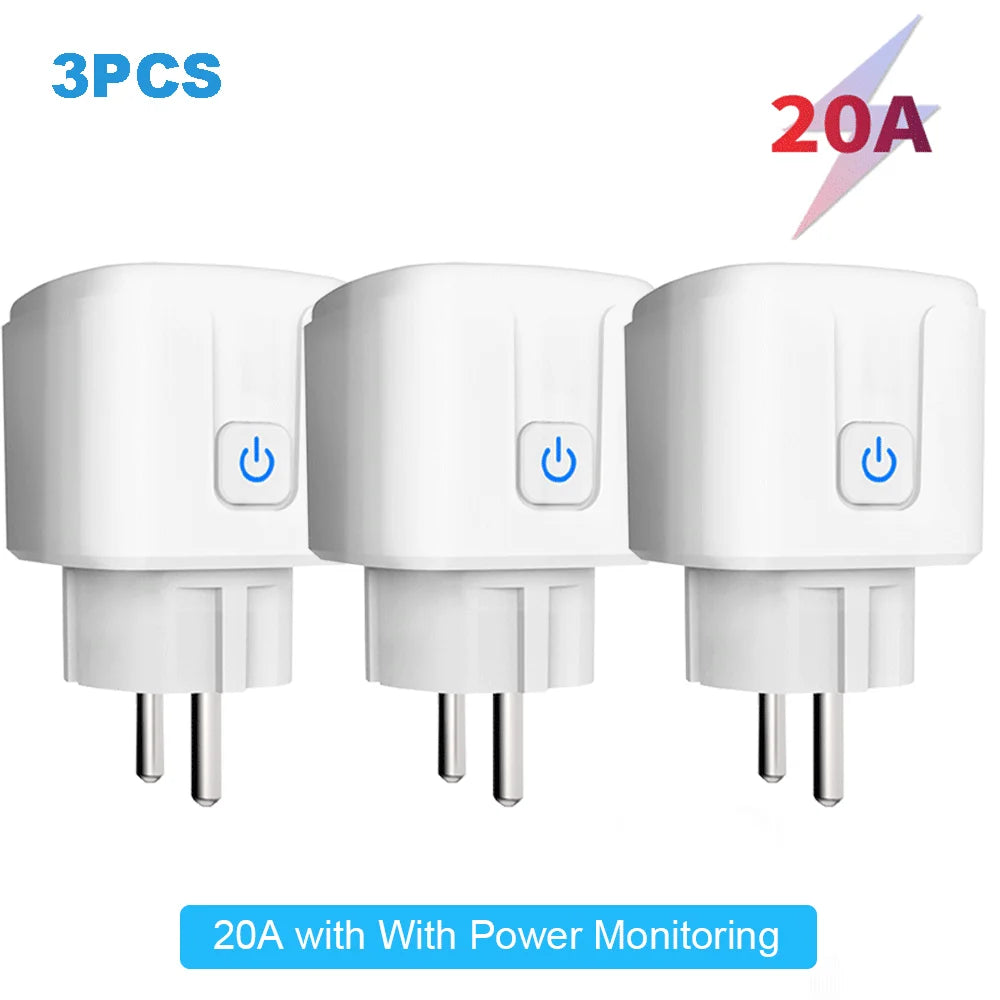 Tuya WiFi Smart Plug with Power Monitor