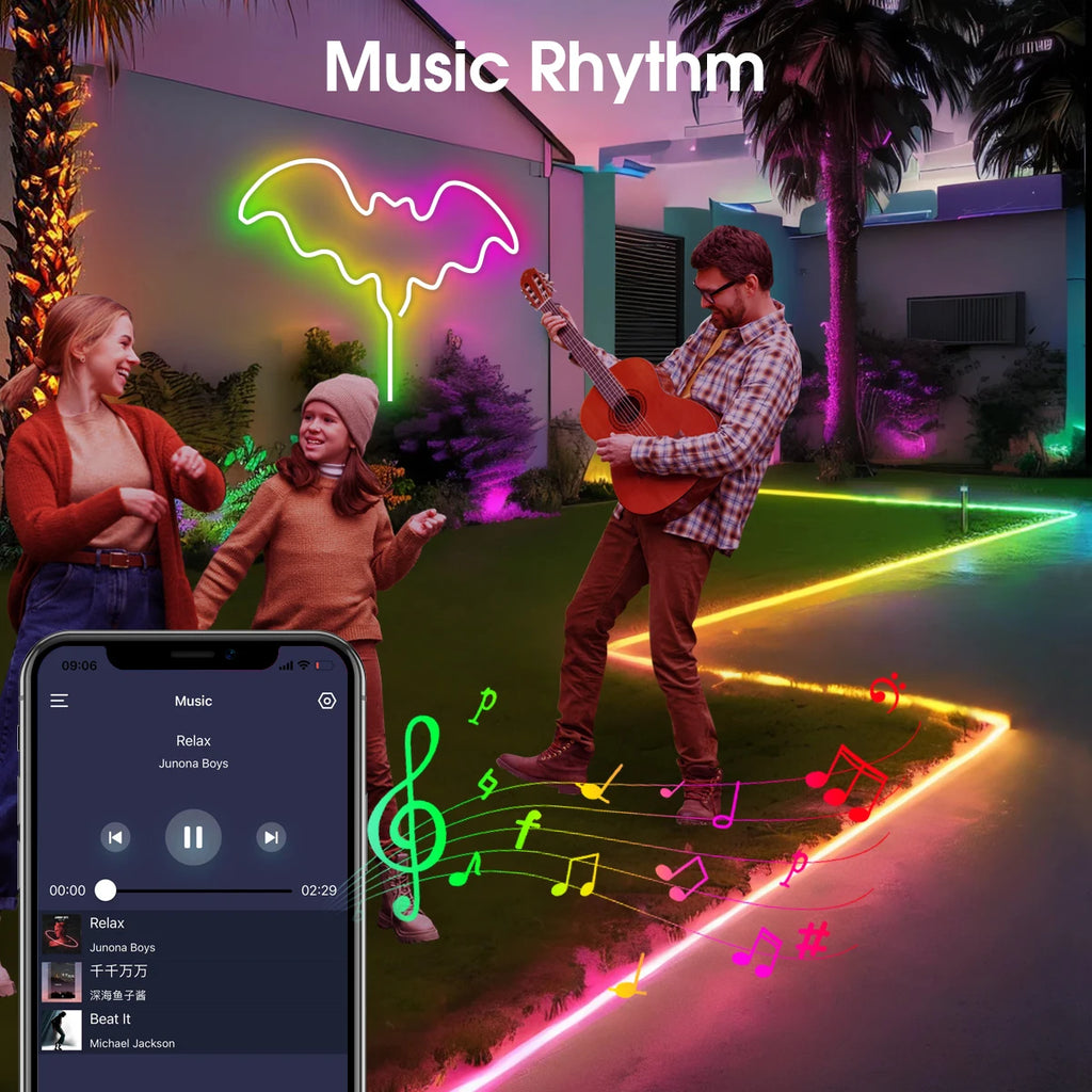 RGBIC LED Neon Rope Light