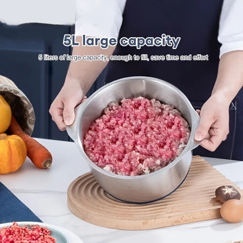 Pro Electric Food Processor & Meat Grinder