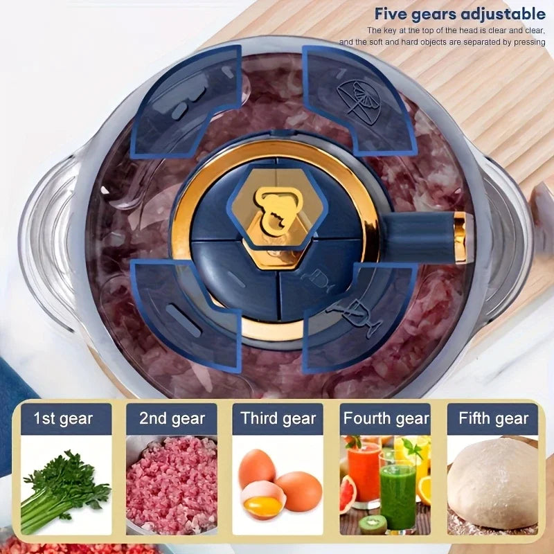 Pro Electric Food Processor & Meat Grinder
