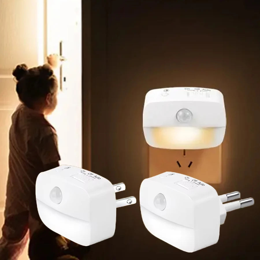 3-Color Motion Sensor Night Light
