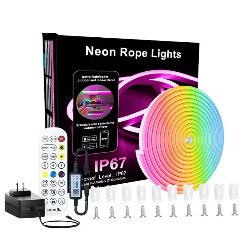 Smart RGBIC Neon Rope Light
