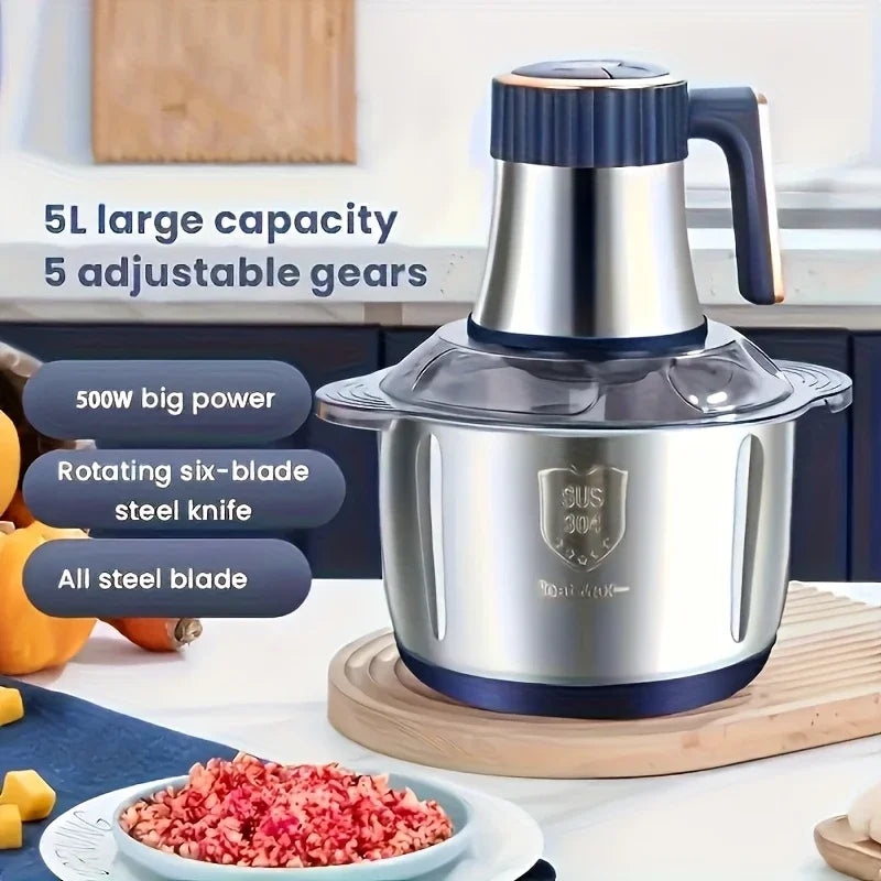 Pro Electric Food Processor & Meat Grinder