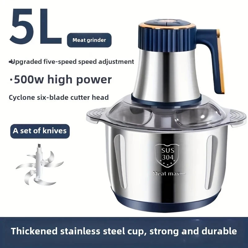 Pro Electric Food Processor & Meat Grinder