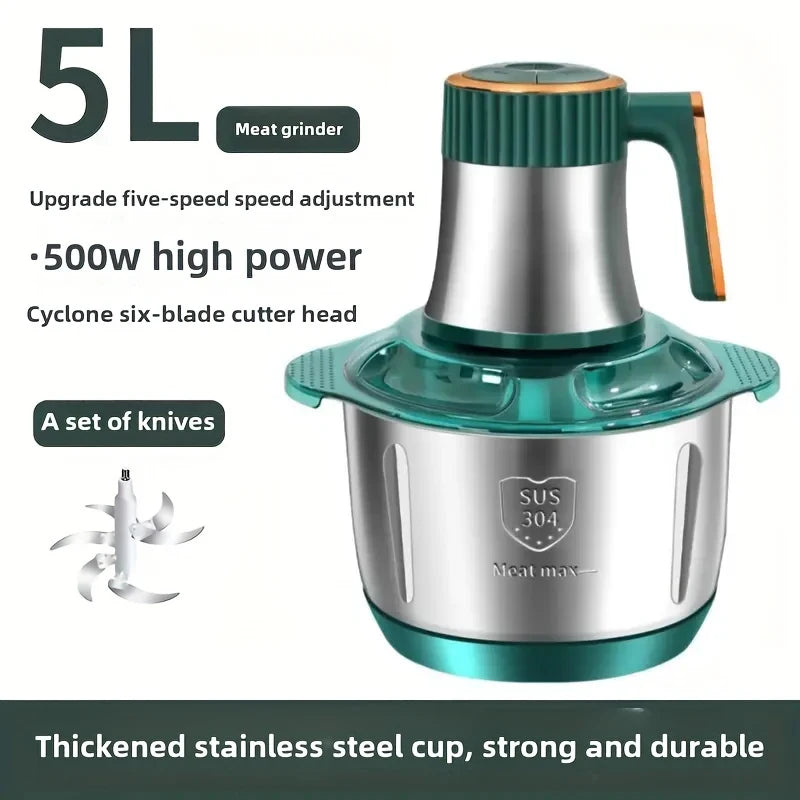 Pro Electric Food Processor & Meat Grinder