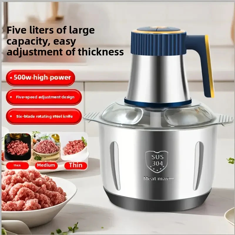 Pro Electric Food Processor & Meat Grinder