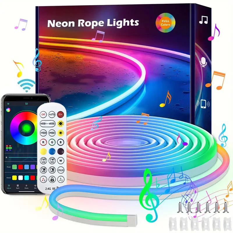 Smart RGBIC Neon Rope Light