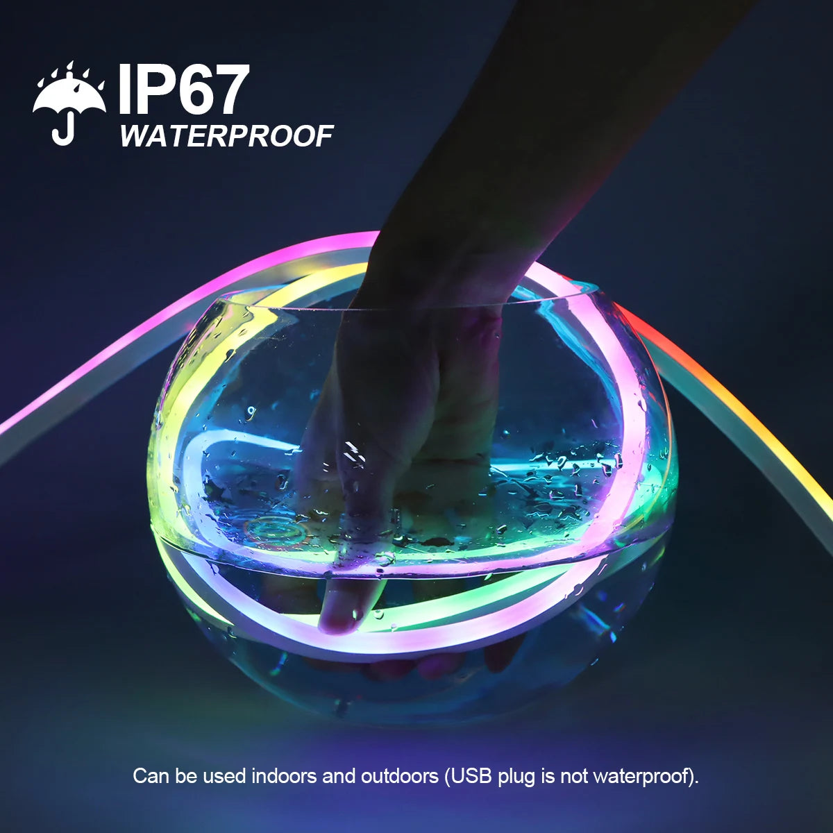 RGBIC LED Neon Rope Light