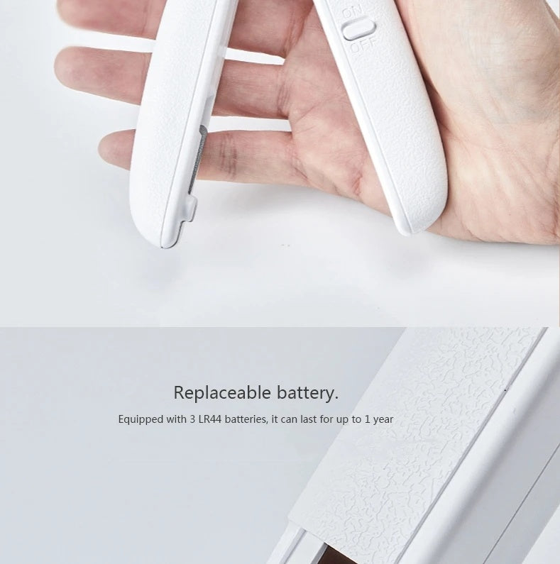 Luminous Clipper: LED light makes trimming easy, even in low light.